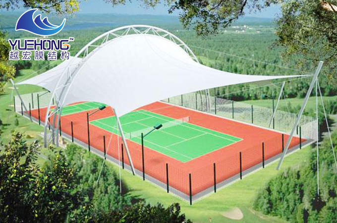 風雨網球場膜結構03